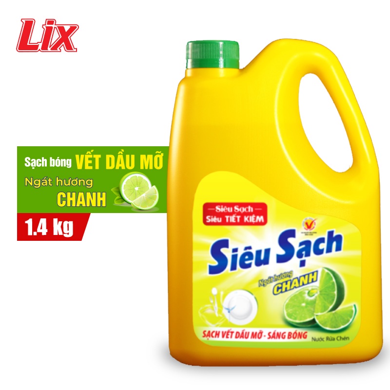 NRC Lix siêu sạch hương chanh 1.4Kg